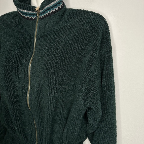 Vintage Columbia Sportswear Women's Green Zip Up Jacket Small - Picture 13 of 14